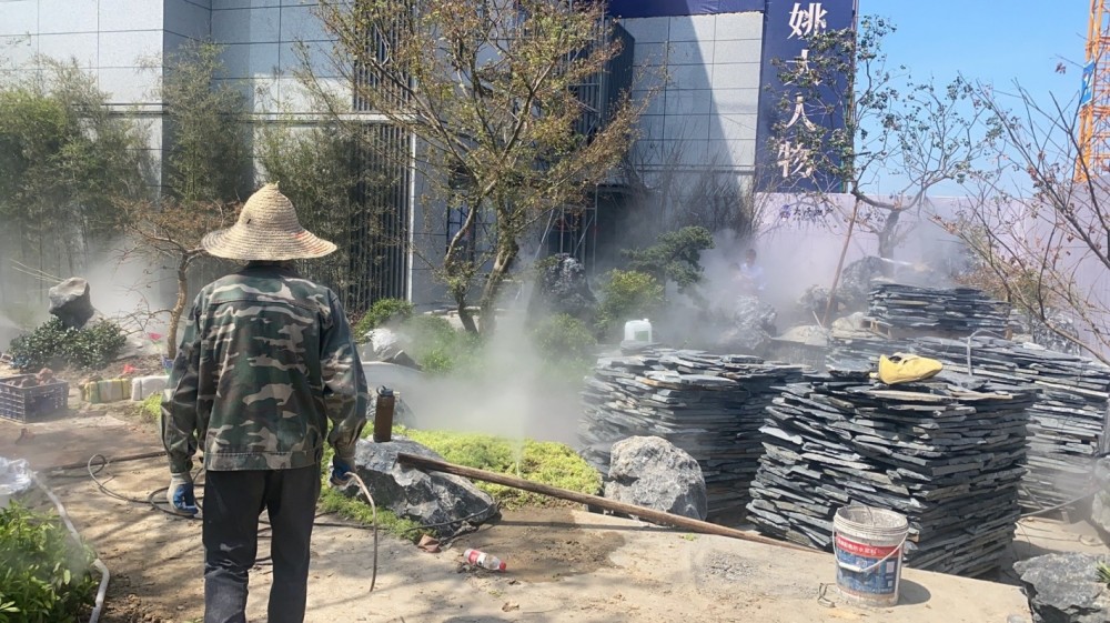 <b>售楼部绿植区域景观造雾系统一个主机带120个喷</b>