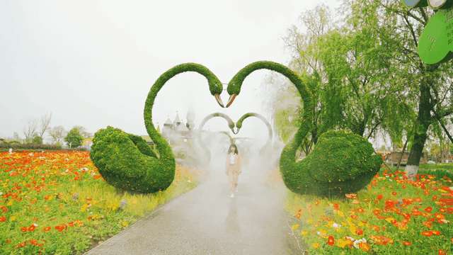 <b>景区喷雾环景观造雾系统一个主机带600个喷头的</b>