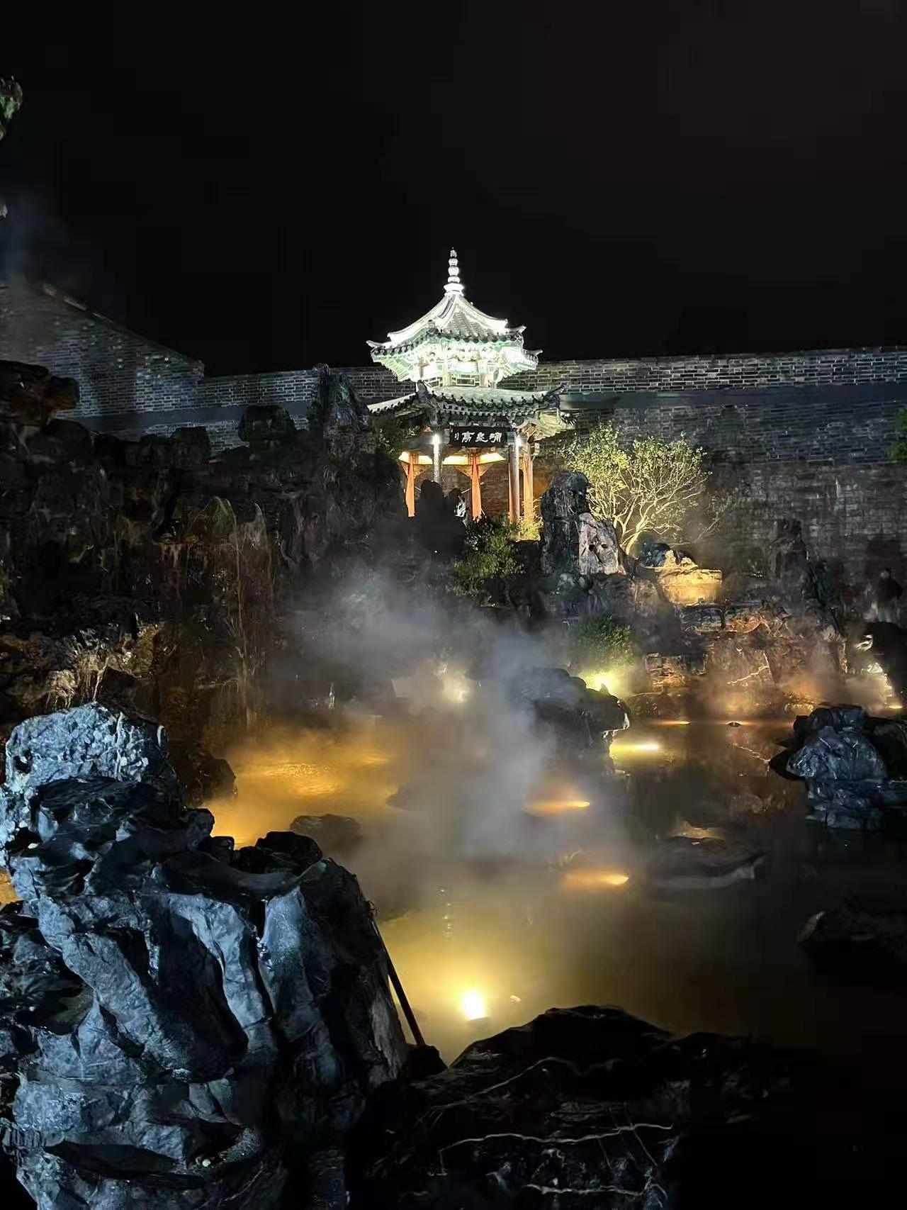 <b>江苏苏州庭院雾森效-庭院假山雾森效果</b>